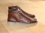 Basket montante Gabor en cuir marron brun