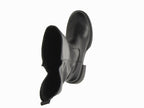Bottes noires à talon carré Toma
