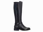 Bottes Remonte classiques et cavalières en cuir noir
