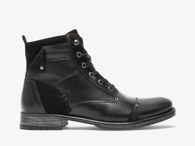 Boots Redskins en cuir noir Yani