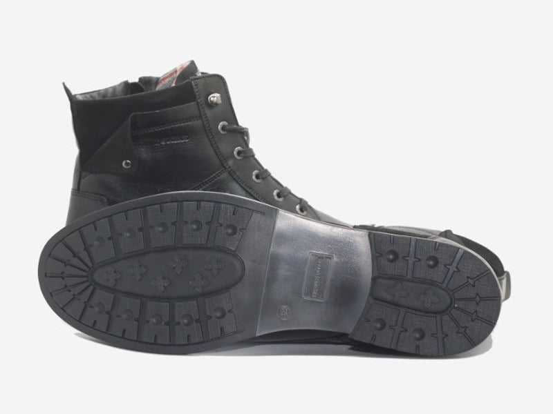 Boots Redskins en cuir noir Yani