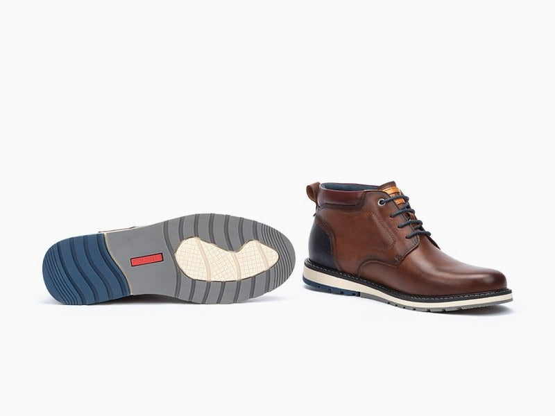 Chaussures montantes Pikolinos en cuir marron Berna