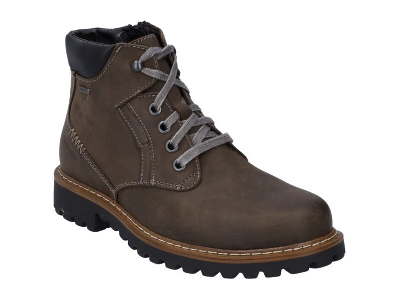 Boots waterproof Chance en cuir marron 