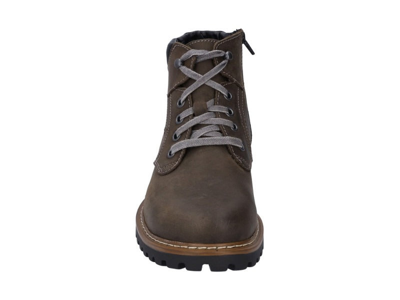 Boots waterproof Chance en cuir marron 