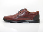 Chaussures classiques à lacets en cuir cognac Alastair