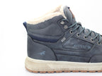 Baskets montantes bleu marine Mustang