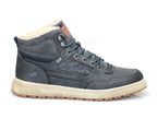 Baskets montantes bleu marine Mustang