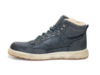 Baskets montantes bleu marine Mustang