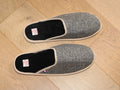 Mules en coton marron et semelle antidérapante Champillet