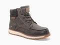 Boots chaudes Mustang aspect cuir marron Moka