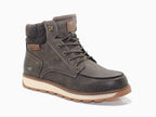 Boots chaudes Mustang aspect cuir marron Moka