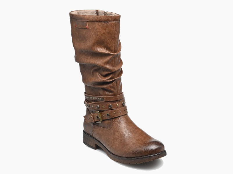 Bottes cognac Mustang esprit santiag