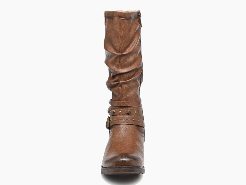 Bottes cognac Mustang esprit santiag