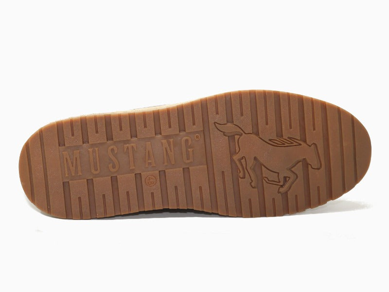 Baskets montantes marron Mustang