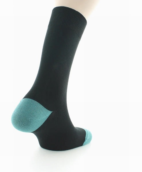 Chaussettes bleu marine en coton