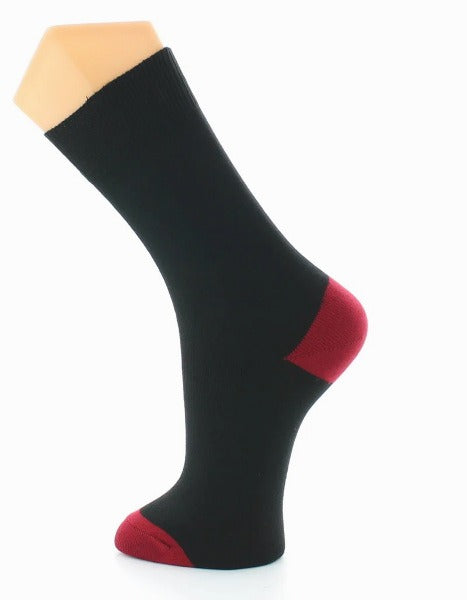 Chaussettes en coton noir