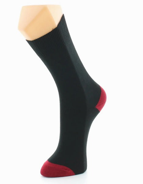 Chaussettes en coton noir