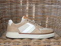 Baskets ville Redskins en cuir beige
