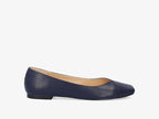 Ballerines plates bleu marine