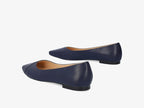 Ballerines plates bleu marine