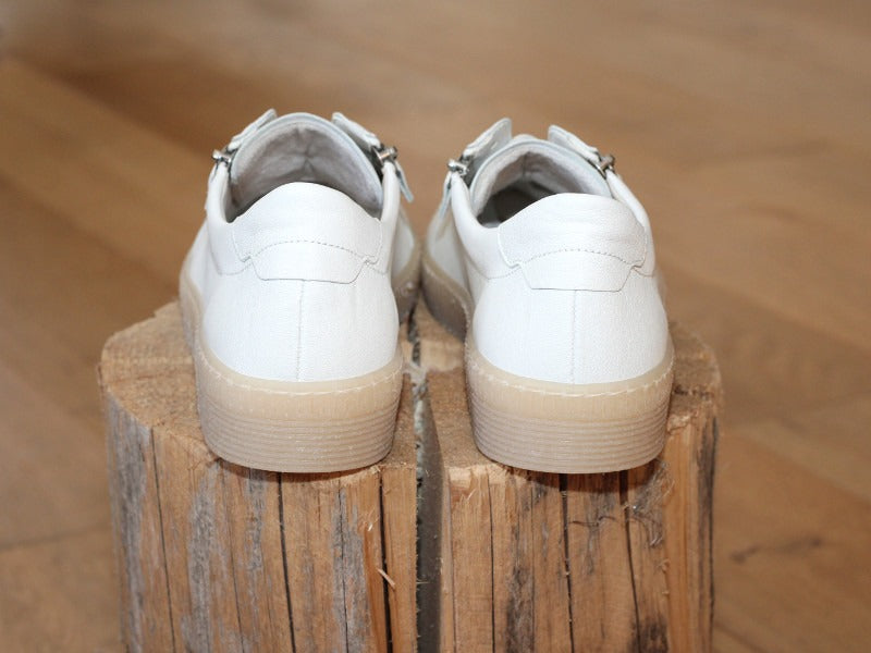 Tennis blanches en cuir Gabor