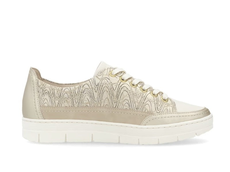 Tennis beige Remonte et imprimé fantaisie