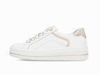 Tennis Remonte en cuir blanc Star