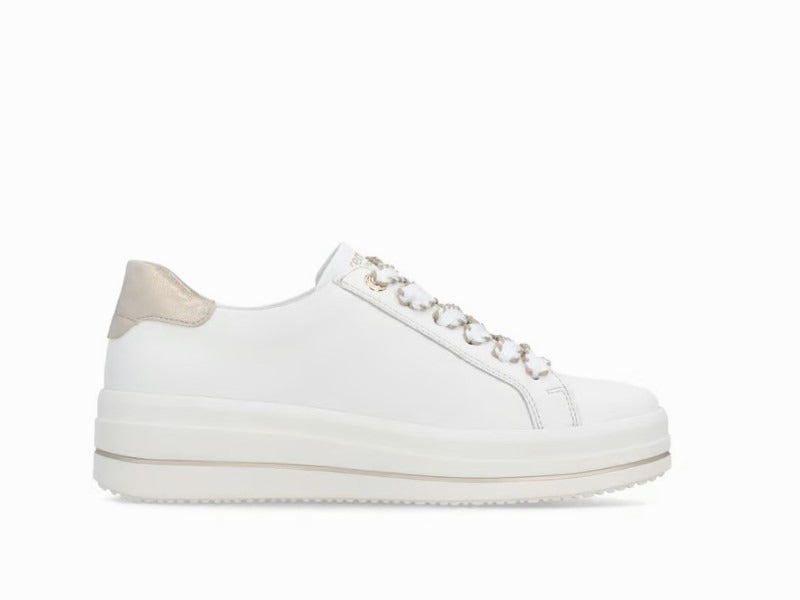 Tennis Remonte en cuir blanc Star