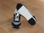 Baskets mode Remonte noir et blanc Grafic