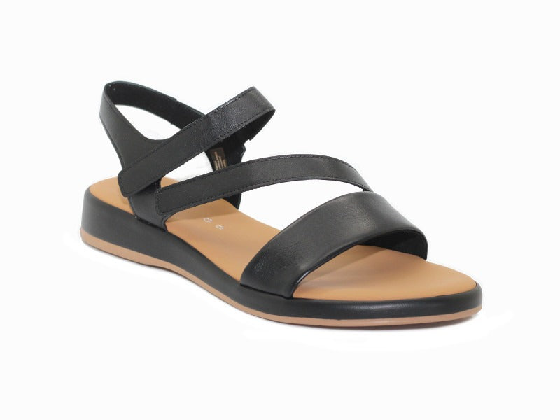 Sandales à bride Gabor en cuir noir
