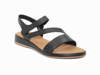Sandales à bride Gabor en cuir noir