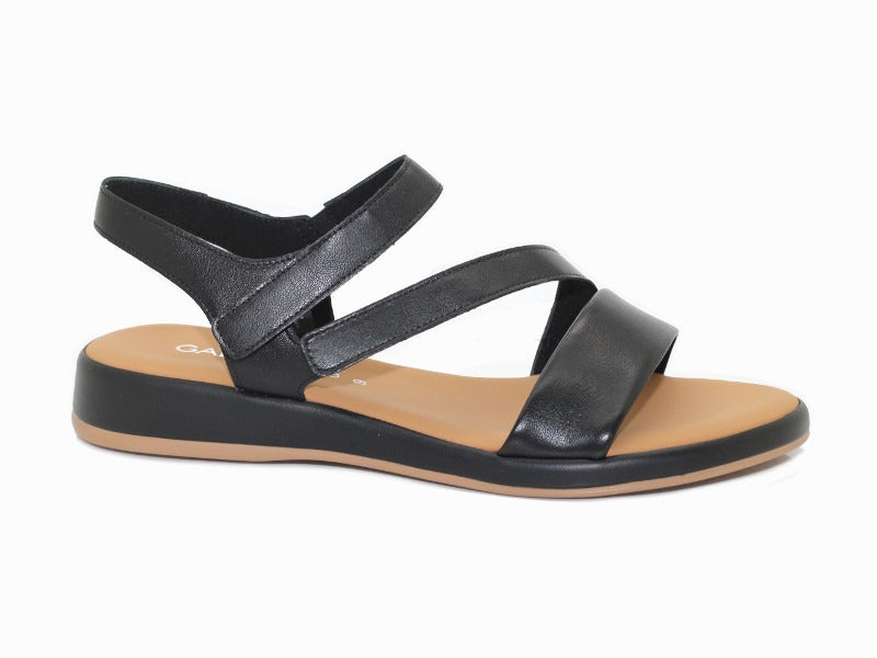 Sandales à bride Gabor en cuir noir