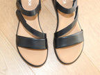Sandales à bride Gabor en cuir noir