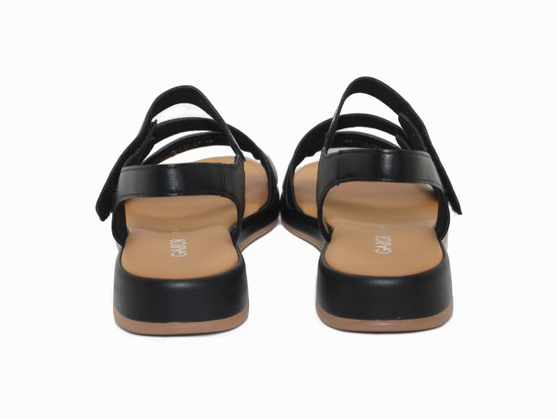 Sandales à bride Gabor en cuir noir
