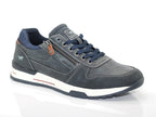 Chaussures basses Mustang style sneaker bleu marine