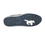 Chaussures basses Mustang style sneaker bleu marine