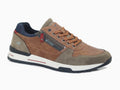 Chaussures basses Mustang style sneaker marron
