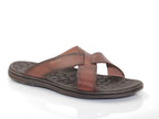 Sandales mule Pegada en cuir marron