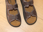 Sandales de randonnée en cuir marron Max