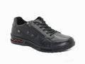 Baskets Pegada en cuir noir avec zip