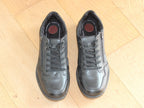 Baskets Pegada en cuir noir avec zip
