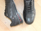Baskets Pegada en cuir noir avec zip