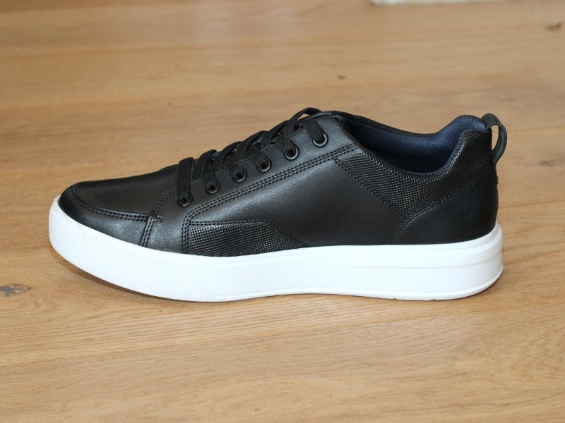 Baskets noires Pegada en cuir