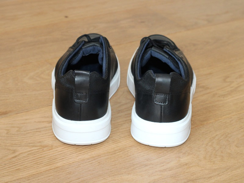 Baskets noires Pegada en cuir