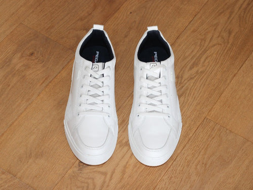Baskets blanches Pegada en cuir