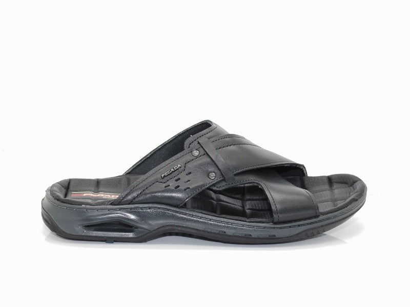 Sandales Pegada en cuir noir