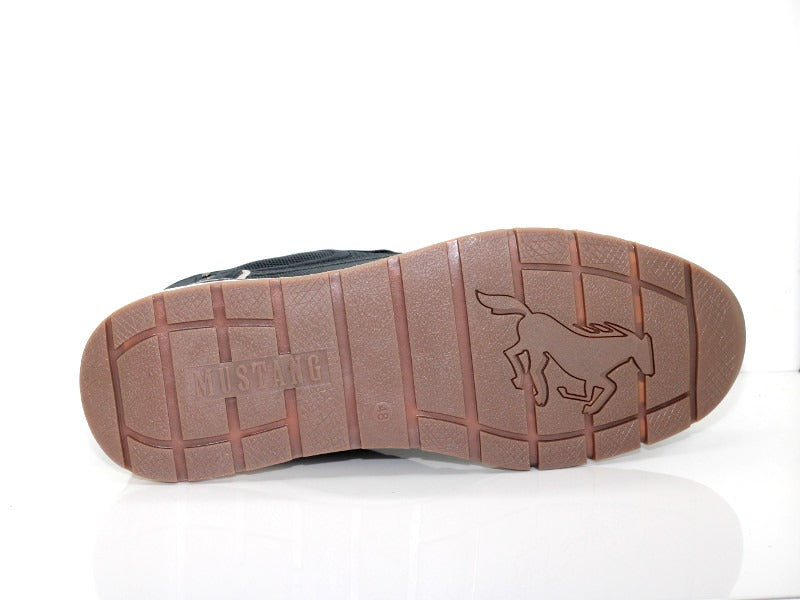 Sneakers sport Mustang en textile bleu marine