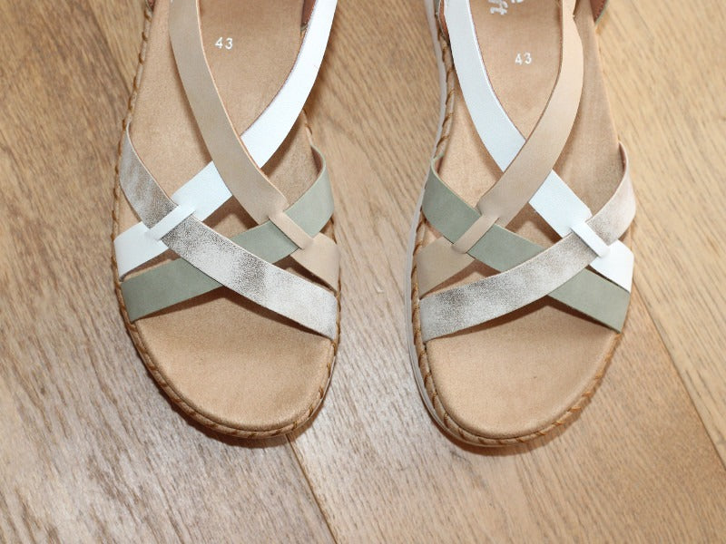 Sandales d'été à brides croisées Palma