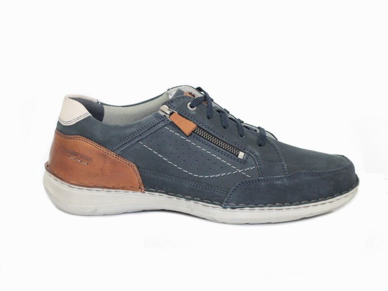 Chaussures confort avec zip et lacet Anvers