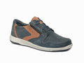 Chaussures avec zip et lacets Enrico 20 Indigo